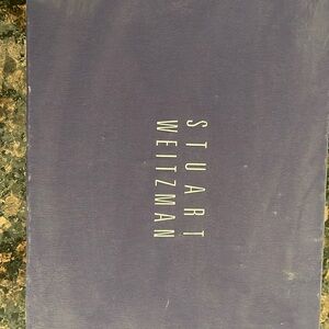 Stuart Weitzman black patten leather size 9M